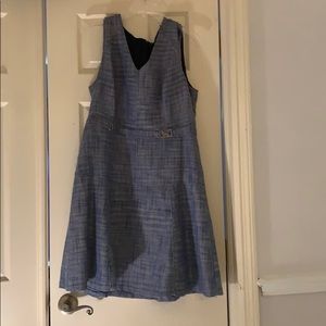 Ann Taylor stitched flare dress